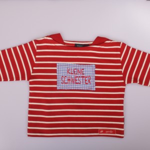 Ringelshirt rot/wei&szlig;